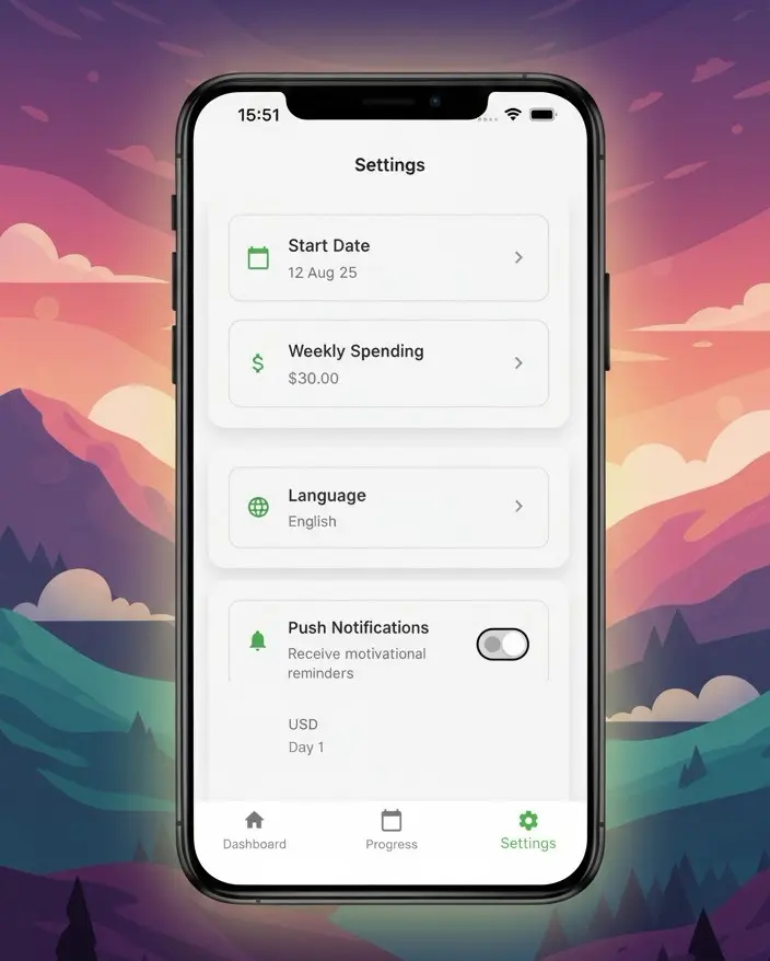 Privacy-focused local data storage settings